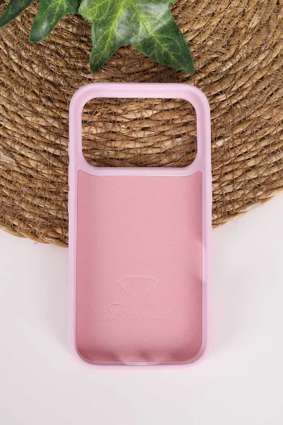 Lila TeknoCase İPhone 17 Pro Uyumlu Perfect Diamond Case Serisi Taşlı Lens Hediyeli Sert Silikon Telefon Kılıfı 480860