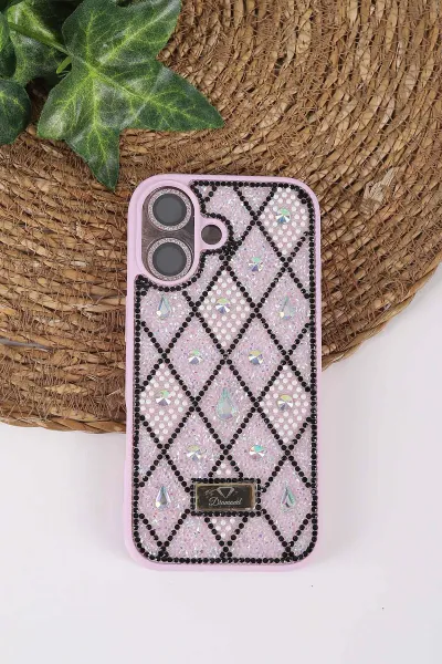 lila-teknocase-iphone-17-uyumlu-dlr-diamond-case-serisi-lens-hediyeli-premium-sert-silikon-telefon-kilifi-430398