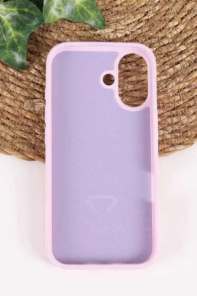 Lila TeknoCase İPhone 17 Uyumlu Ella Diamond Case Serisi Lens Hediyeli Sert Silikon Telefon Kılıfı 457826