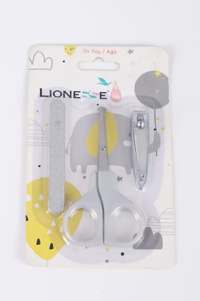 Lionesse Bebek Bakım Seti W-40 (Törpü+Tırnak Makası+Makas) 407666