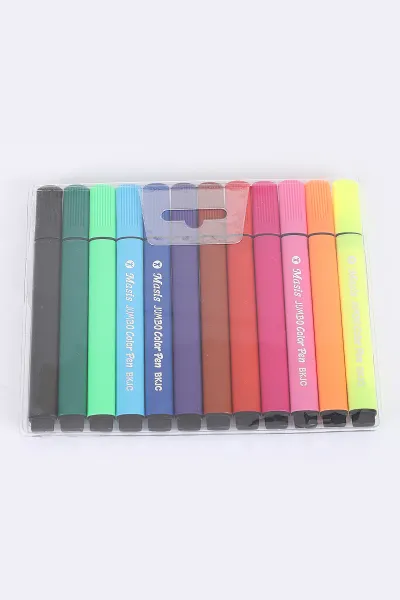 Masis Jumbo Keçeli Kalem 12 Renk 384075