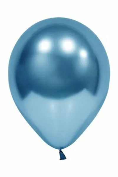 Mavi 12 İnç Krom Balon 10'lu 462954