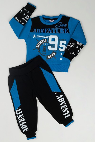 mavi-2-5-yas-adventure-baskili-erkek-cocuk-takim-83979