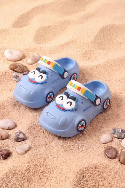 Mavi ( 25 - 30 ) Figürlü Erkek Çocuk Sandalet 462467