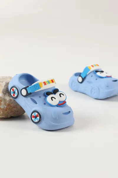Mavi ( 25 - 30 ) Figürlü Erkek Çocuk Sandalet 462467