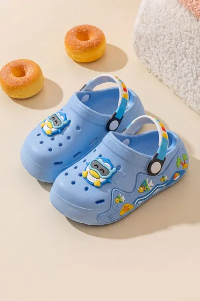 Mavi ( 25 - 30 ) Figürlü Erkek Çocuk Sandalet 462490