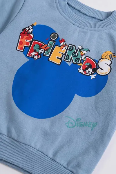 Mavi (3-24 Ay)Friends  Baskılı 2 İp  Erkek Bebek  Takım 483872