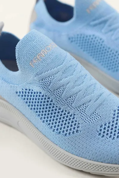 Mavi (31-35 ) Triko Unisex Çocuk Ayakkabı 279493