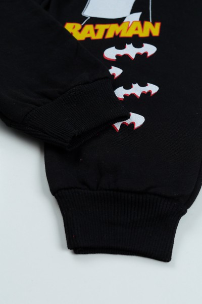 Mavi (5-8 Yaş) Batman Baskılı Çantalı Erkek Çocuk Takım 96591
