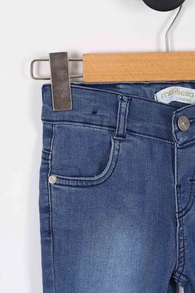 Mavi (6-24 Ay) Kız Bebek Kot Pantolon 281792