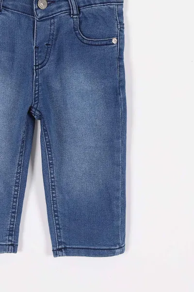 Mavi (6-24 Ay) Kız Bebek Kot Pantolon 281792