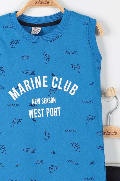 Mavi (7-10 Yaş) Marine Club Erkek Çocuk İkili Takım 175338