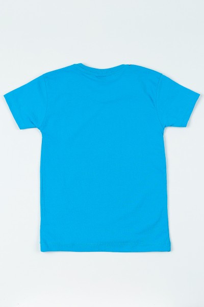 Mavi (7-12 yaş) Spıder-Man Baskılı Erkek Çocuk Tişört 107972