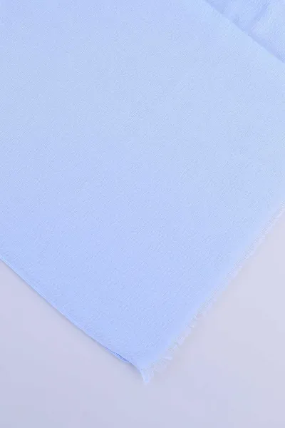 Mavi 70x180 Cm Mimoza Premium Jakarlı Pamuk Şal 494028