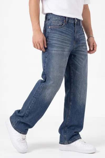 Mavi Baggy Erkek Kot Pantolon 472177