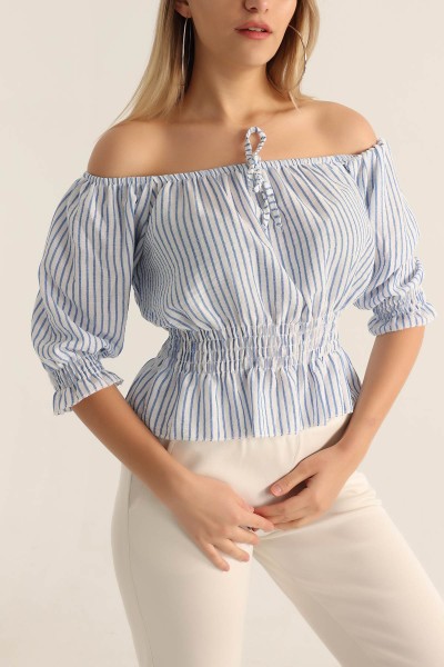 mavi-beli-gipeli-keten-bluz-175643