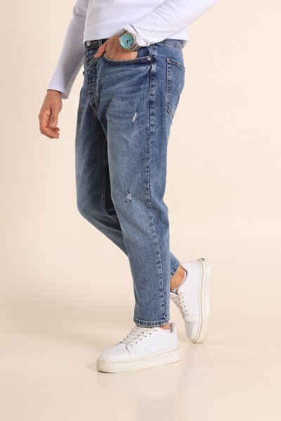 Mavi Boyfriend Taşlama Detaylı Erkek Kot Pantolon 221771
