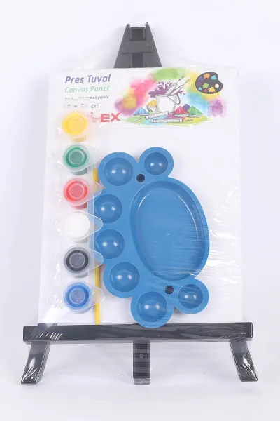 Mavi Collex Pres Tuval Seti 18x24 Cm Şövaleli 384443