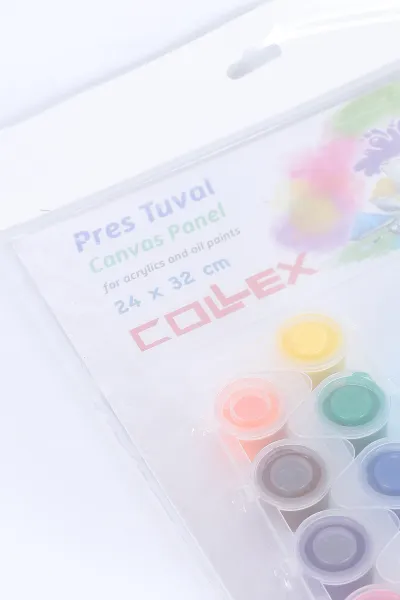Mavi Collex Pres Tuval Seti 24x32 Cm 385483
