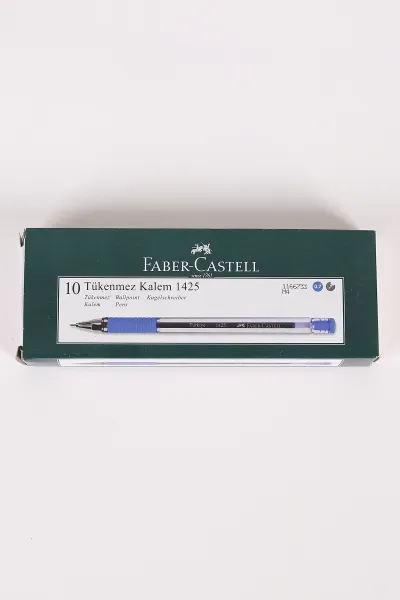 Mavi Faber Castell İğne Uç Tükenmez Kalem 10'lu 461286
