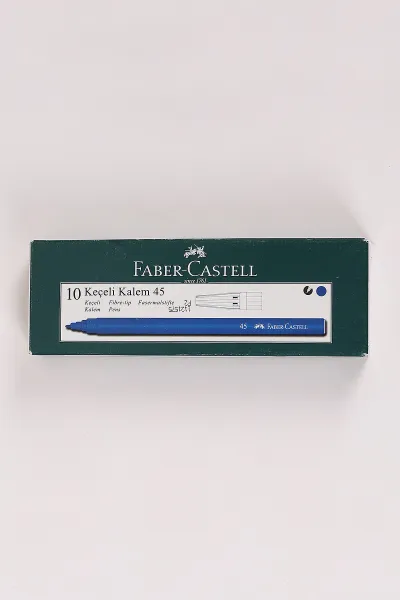 Mavi Faber Castell Keçeli Kalem 10'lu 456953