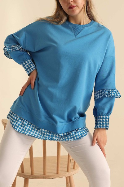 Mavi Garnili İki İp Tunik 218693