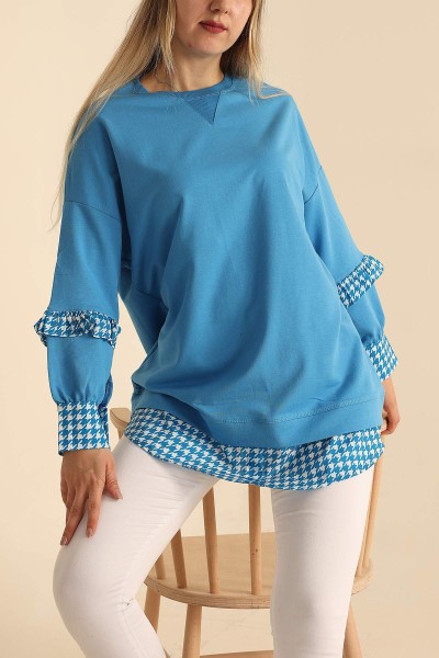 Mavi Garnili İki İp Tunik 218693