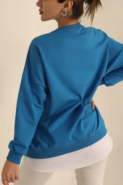 Mavi Garnili Yeni Sezon İki İp Tunik 245355
