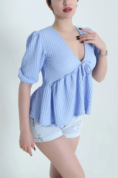 mavi-gofre-v-yaka-kadin-bluz-452304