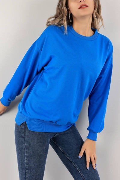 Mavi İki İp Bayan Sweat 126647