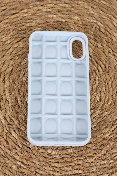 Mavi İPhone XR Uyumlu Karme Serisi Sert Silikon Telefon Kılıfı 404020