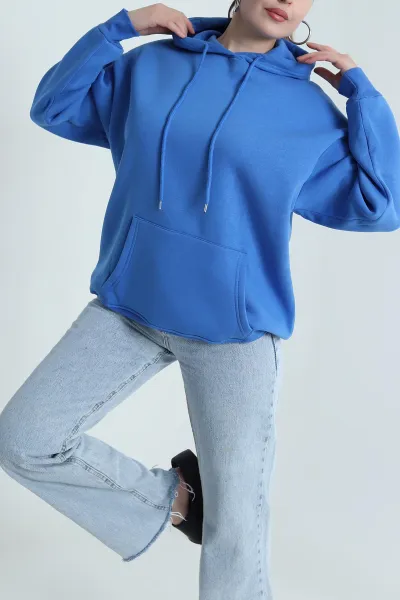 mavi-kapsonlu-sardonlu-uc-ip-kadin-sweat-484977