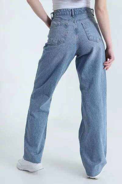 Mavi Lazer Paça Kadın Kot Pantolon 451525