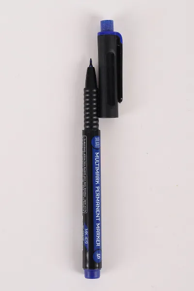 Mavi Mikro Cd Kalemi - Asetat Kalem (S İnce Uçlu) Silgili 457293