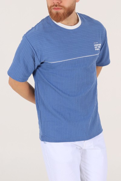 mavi-oversize-baskili-erkek-tisort-174320
