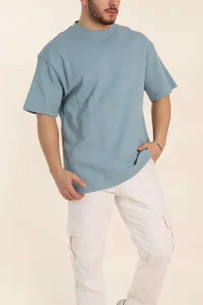 mavi-oversize-double-face-kumas-basic-erkek-tisort-340527