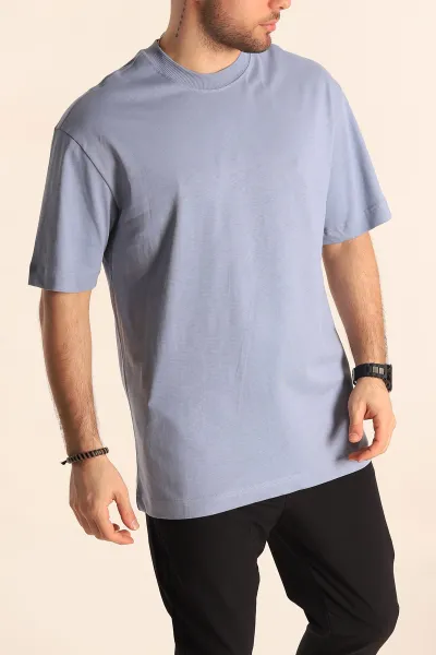 Mavi Oversize Suprem Basic Erkek Tişört 254694