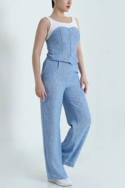 mavi-pantolon-bluz-kadin-ikili-takim-468890