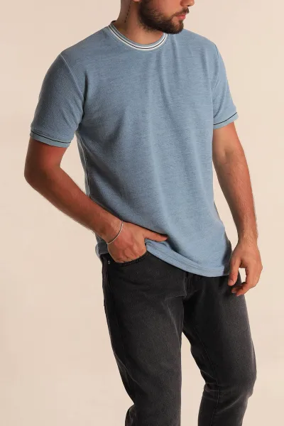 mavi-regular-fit-cizgili-yaka-detayli-erkek-tisort-277153