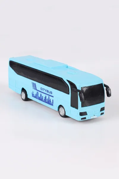 Mavi Sürtmeli Seyahat Otobüsü Oyuncağı 404720