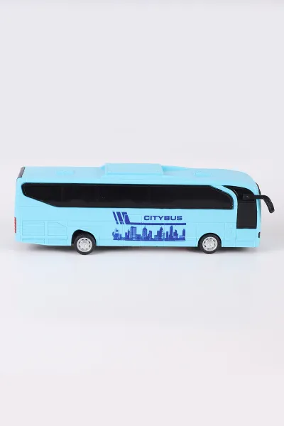 Mavi Sürtmeli Seyahat Otobüsü Oyuncağı 404720