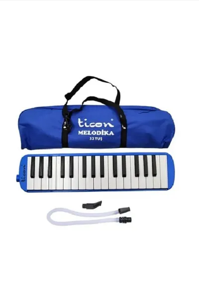 Mavi Ticon Bez Taşıma Çantalı 32 Tuş Melodika 452208