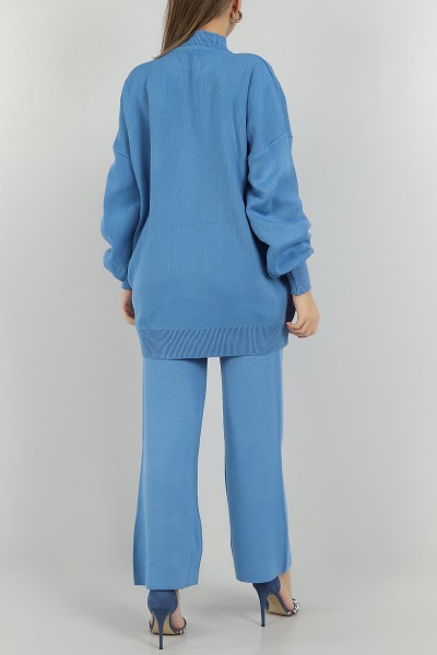 Mavi Tunik Pantolon Triko İkili Takım 147137