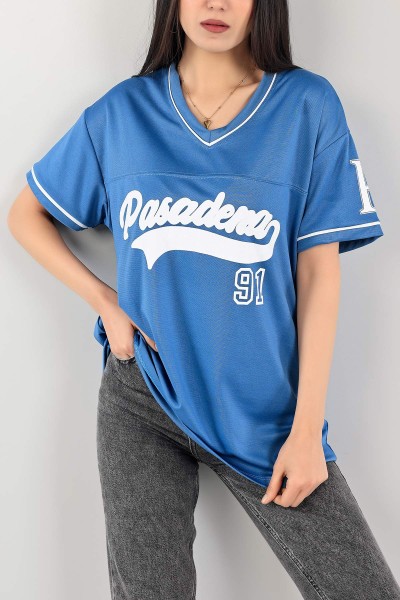 mavi-v-yaka-baskili-oversize-tisort-110544