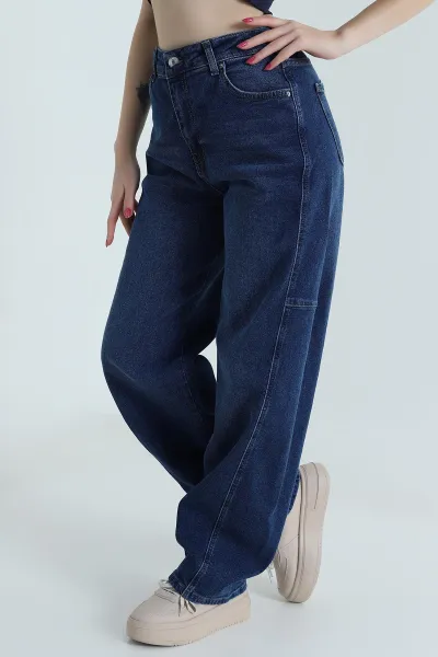 Mavi Yeni Sezon Kadın Baggy Kot Pantolon 493409