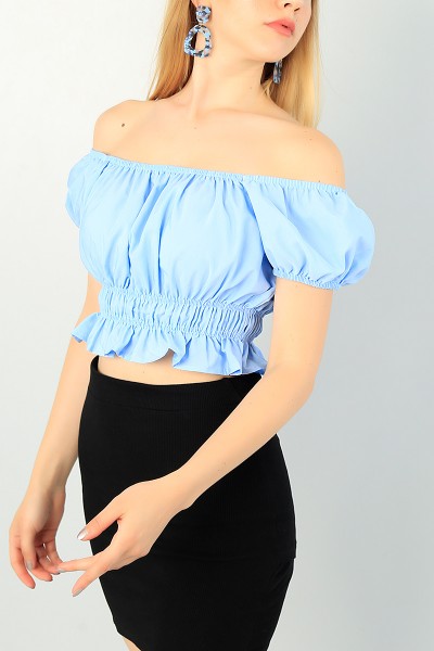 Mavi Yeni Sezon Poplin Bluz 71272