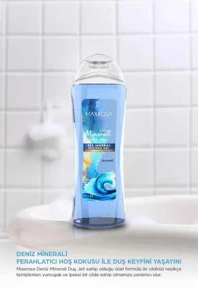 Maxrosa Duş Jeli 750 ml Deniz Minerali 289005