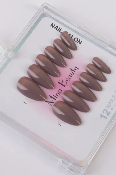 Mina Beauty Cat Eyes Sedefli Takma Tırnak 483528