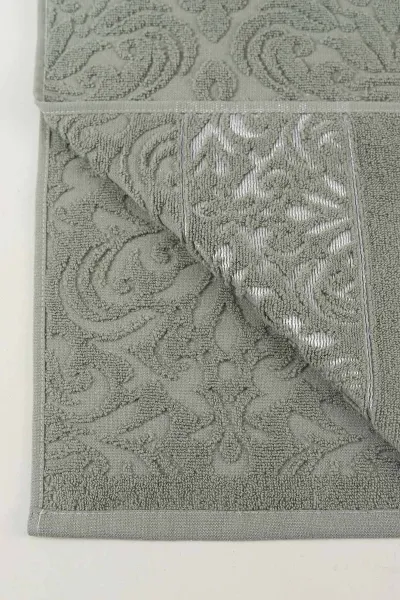 Mint 50x90 Cm Jakarlı Desenli Taç Havlu 460500