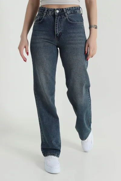 Mint Palazzo Kadın Kot Pantolon 426829